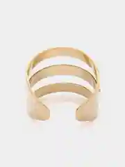 Золотистый хаки серьга-кафф, разные виды