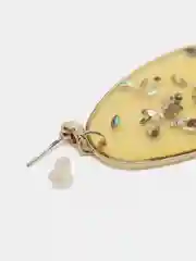 Серьги вечерние, с перламутром
