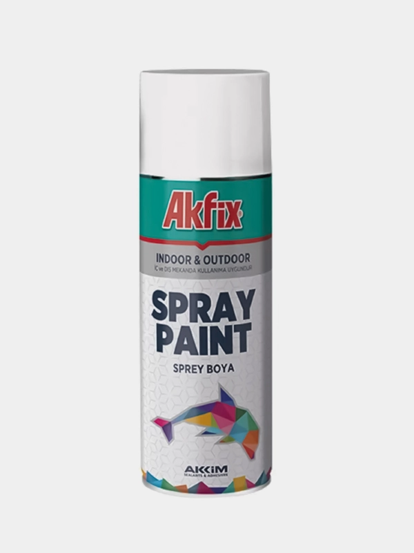 Акриловая аэрозольная краска Akfix Spray Paint, 400 мл, розовая