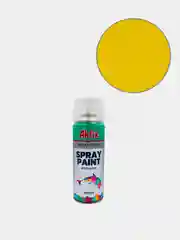 Акриловая аэрозольная краска Akfix Spray Paint, 400 мл,желтая