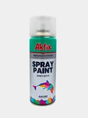 Акриловая аэрозольная краска Akfix Spray Paint, 400 мл,серая