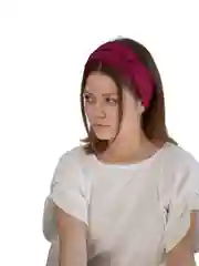 Бандана женская на резинке из муслина
