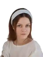 Бандана женская на резинке из муслина