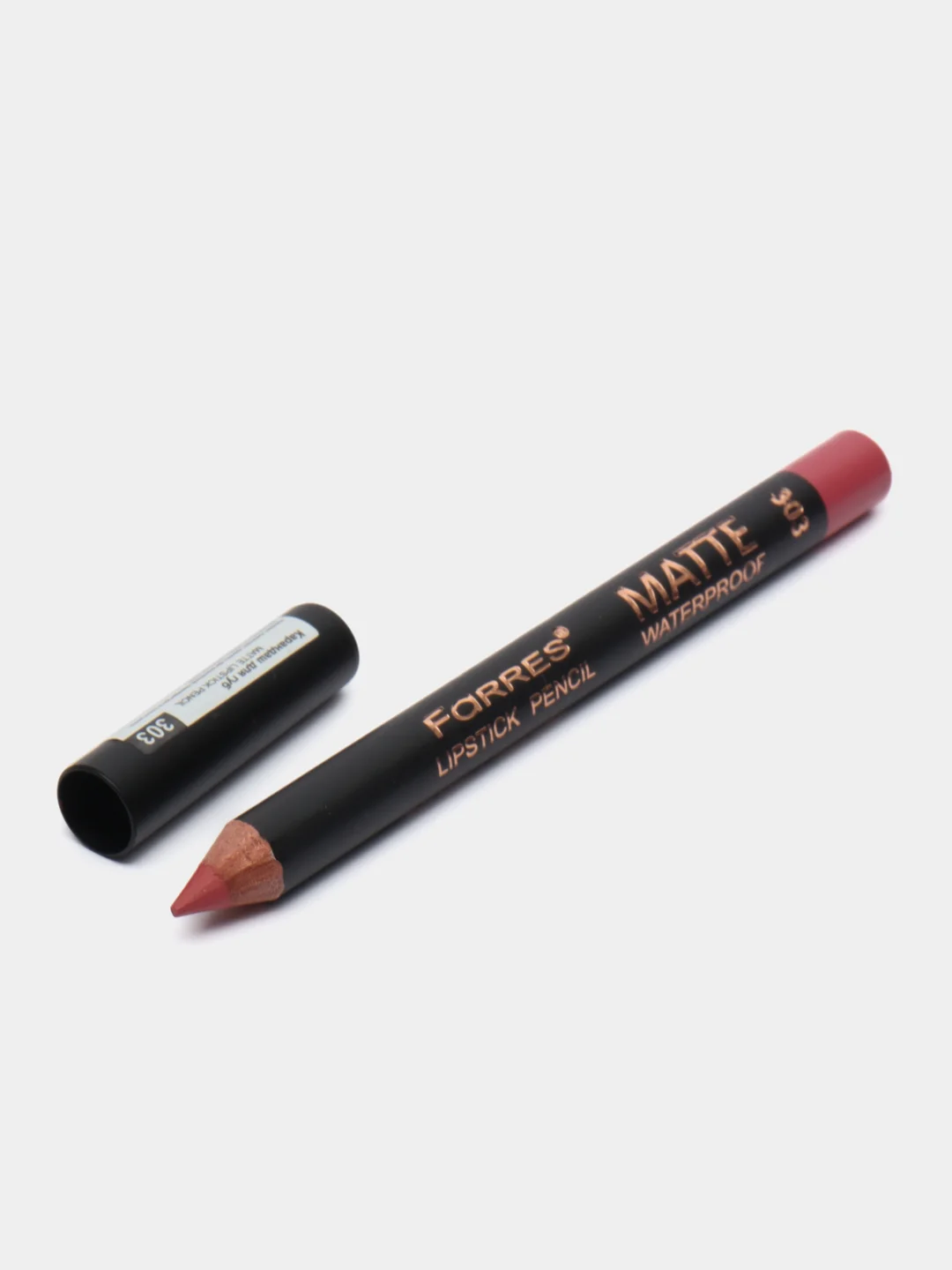Карандаш для губ с матовым эффектом Farres Matte Waterproof, тон 303