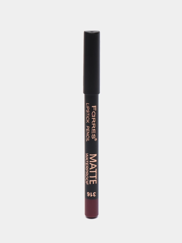 Карандаш для губ с матовым эффектом Farres Matte Waterproof, тон 316