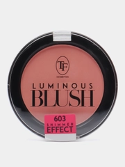Пудровые румяна с шиммер эффектом Triumph Luminous Blush, тон 603 розовый персик