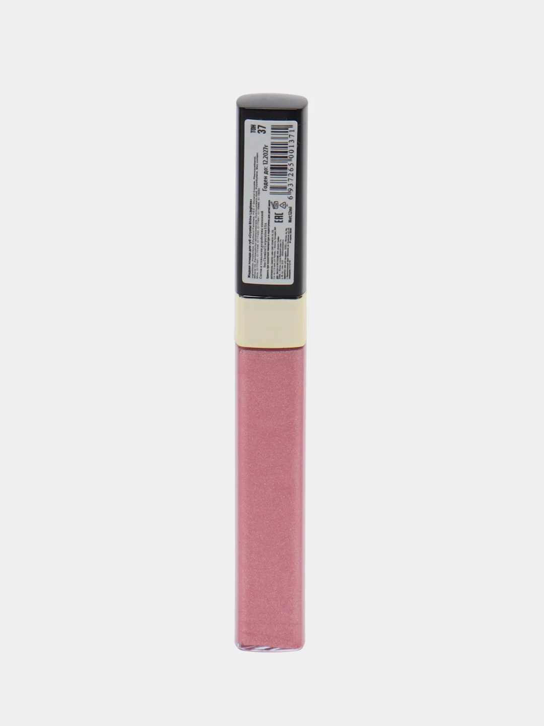 Жидкая помада-блеск для губ TF Crystal Shine Lipgloss, тон 37 розовый эдельвейс