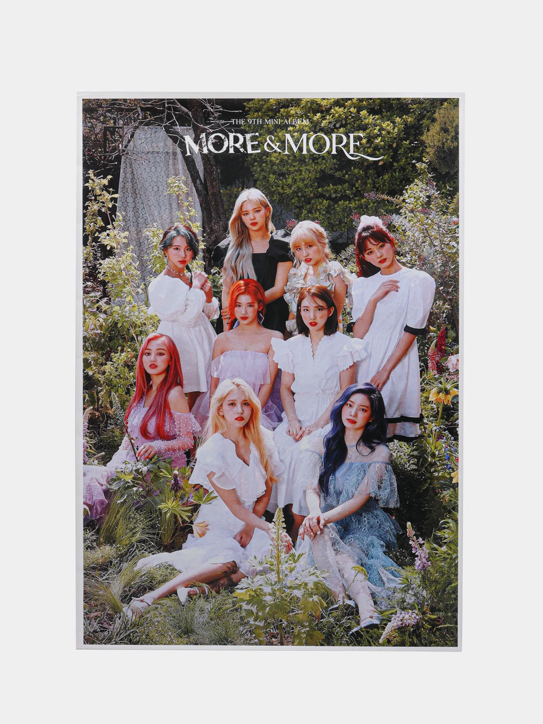 Индиго плакат кпоп TWICE, k-pop, Твайс, постер