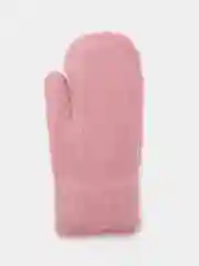 Розовый варежки женские утепленные