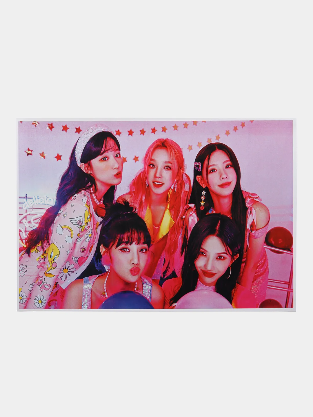 Желтый плакат (G)I-dle Джи айдл, g-idle, постер кпоп, kpop, k-pop