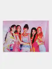 Лазурный плакат (G)I-dle Джи айдл, g-idle, постер кпоп, kpop, k-pop