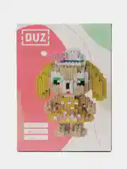 Желтый конструктор из миниблоков Magic Block 3D