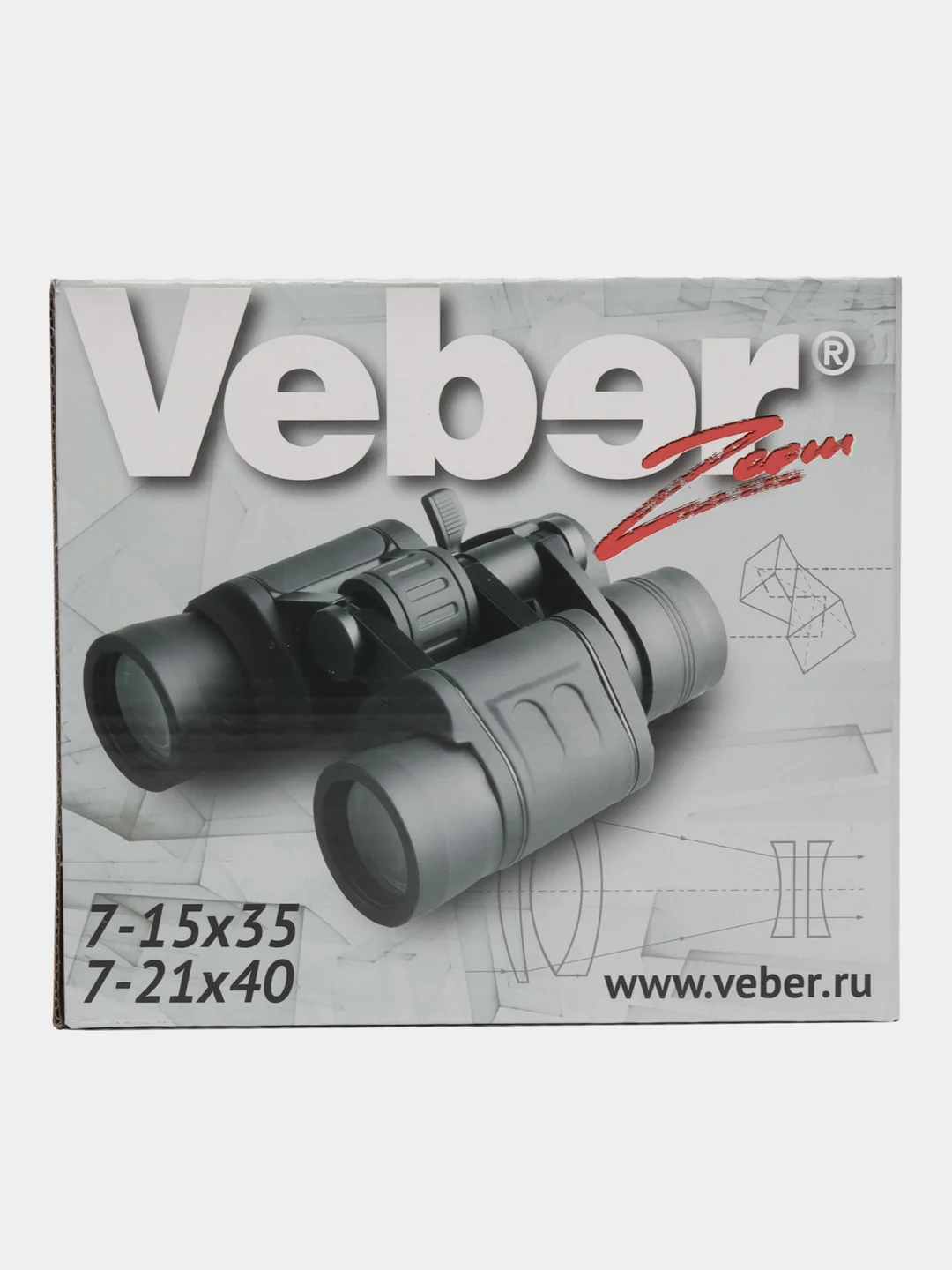 Бинокль Veber ZOOM БПЦ 7-21x40