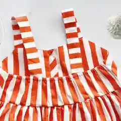 Хлопковый сарафан для девочек, летний