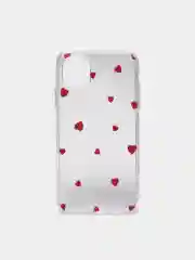 Чехол для iPhone (Айфон) 11,12,13,14,15 Pro,Max,mini,с рисунком айфон / чехол с сердечками