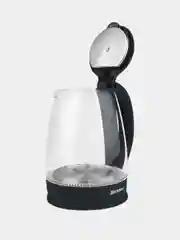 Черный чайник электрический с подсветкой Blackton Bt KT1800G, ОБЪЁМОМ 1.8л, АВТООТКЛЮЧЕНИЕ