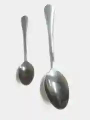 Серый металлик ложка чайная, столовая толстая