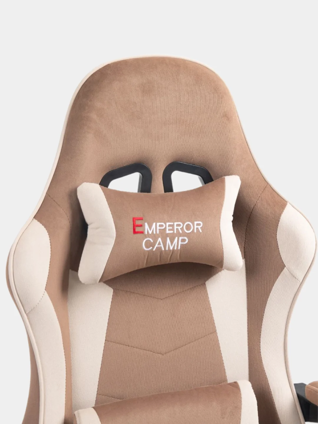Песочный хаки игровое компьютерное кресло Emperor Camp с функцией вибромассажа