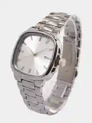 Серебряный часы унисекс без логотипа в стиле Casio Vintage касио винтаж