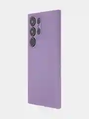 Аметистовый чехол для Samsung Galaxy S24 Ultra S24 Plus S24 A55 A35 5G силиконовый ROSCO, защита камер