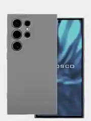 Угольный чехол для Samsung Galaxy S24 Ultra S24 Plus S24 A55 A35 5G силиконовый ROSCO, защита камер