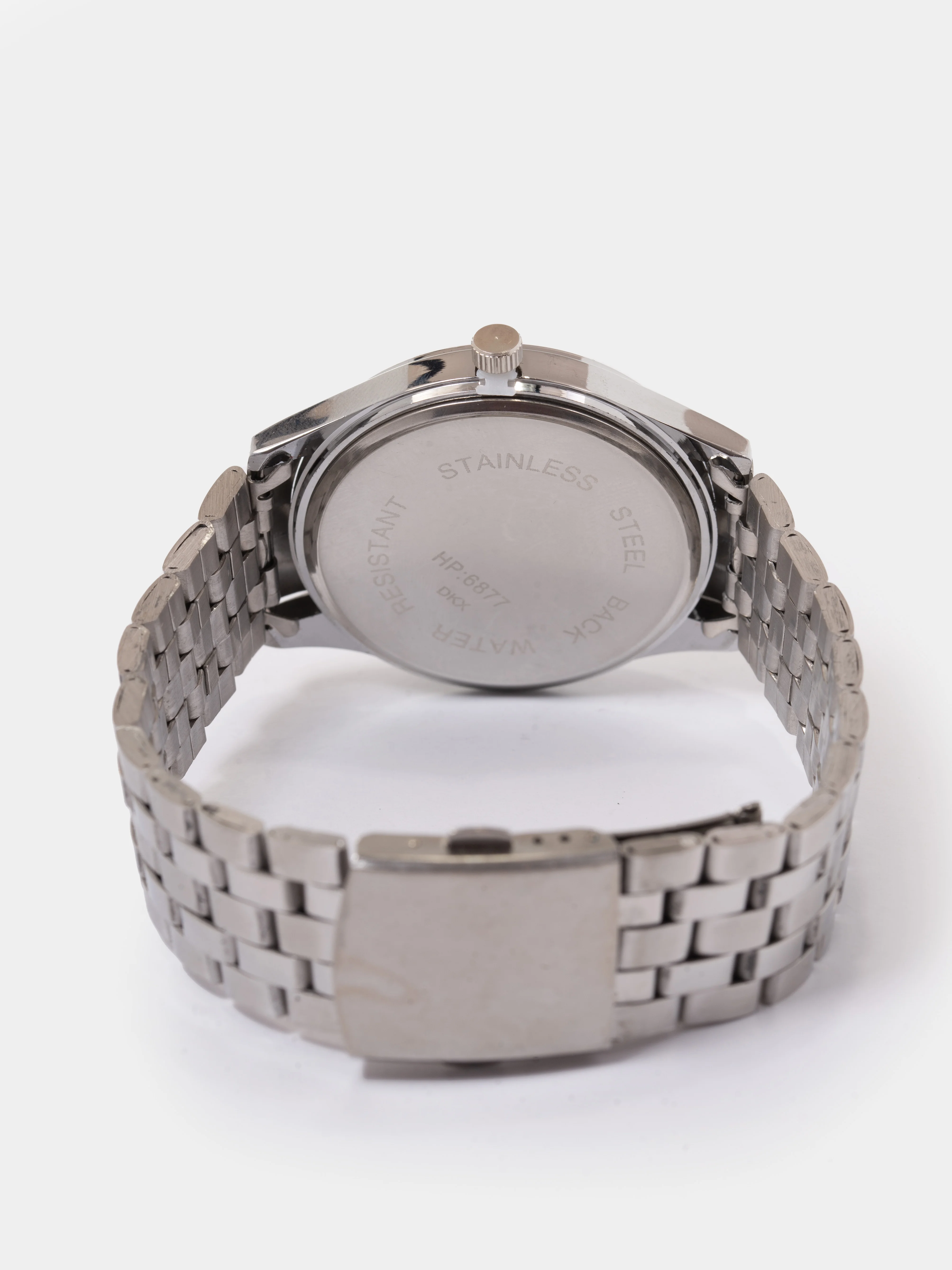 Хром часы унисекс без логотипа в стиле Casio Vintage касио винтаж