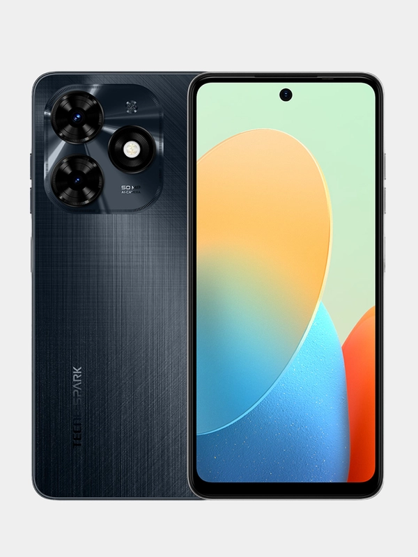 Смартфон Tecno SPARK 20C 8+128 Гб, черный