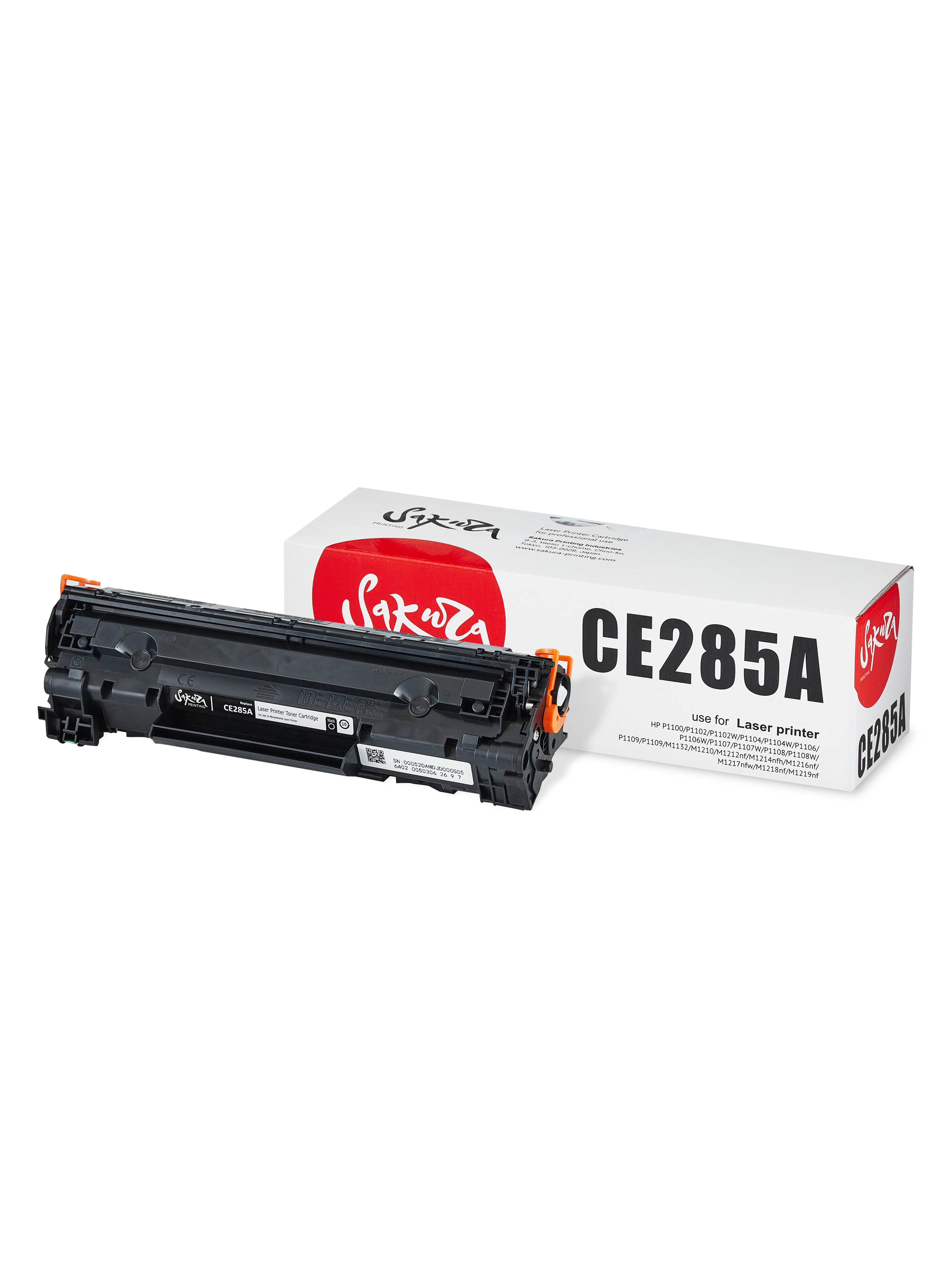 CE285A (85A) Картридж для HP, лазерный, черный, 2000 страниц, Sakura