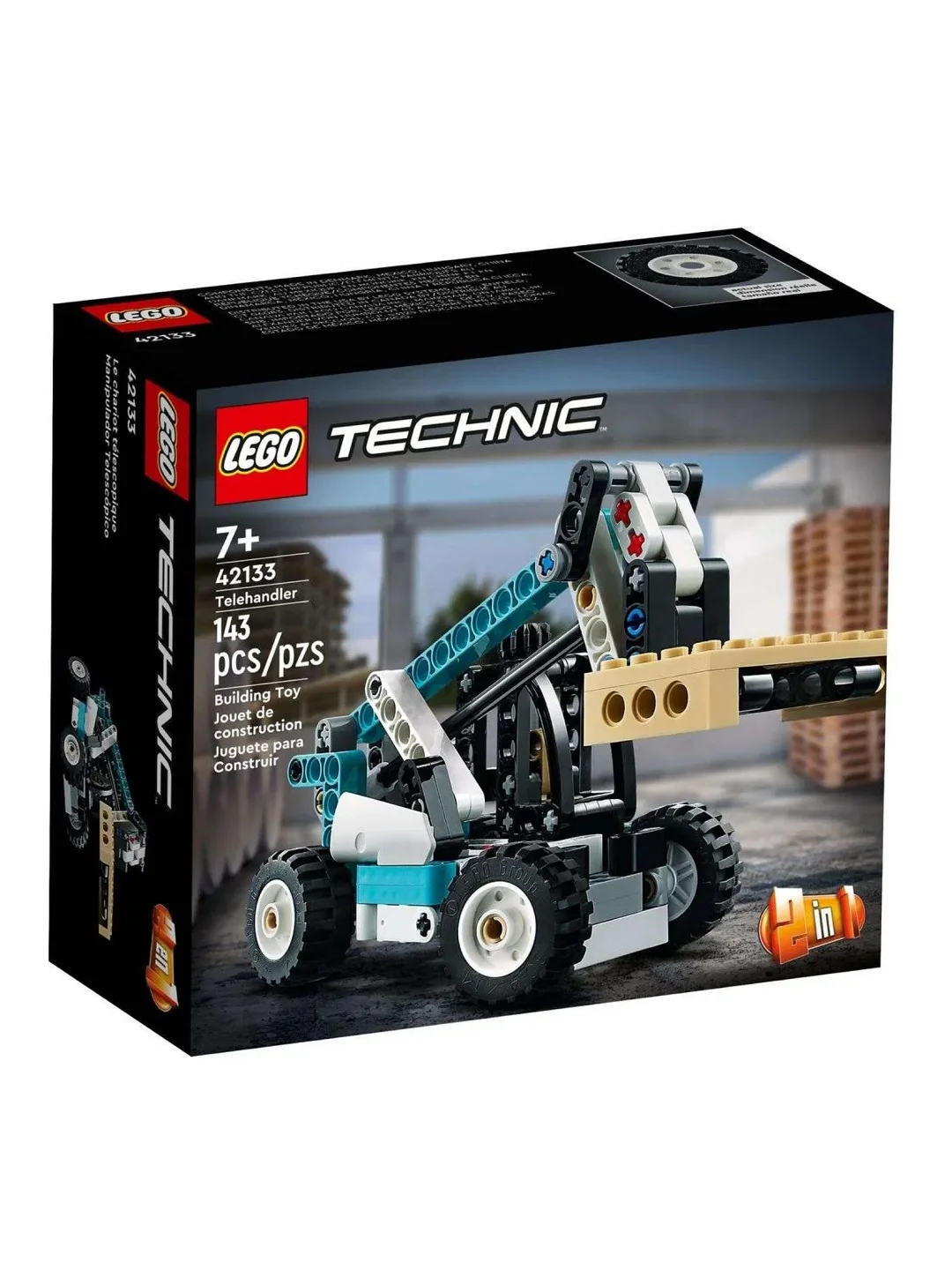 Конструктор LEGO Technic, 42133, "Телескопический погрузчик"