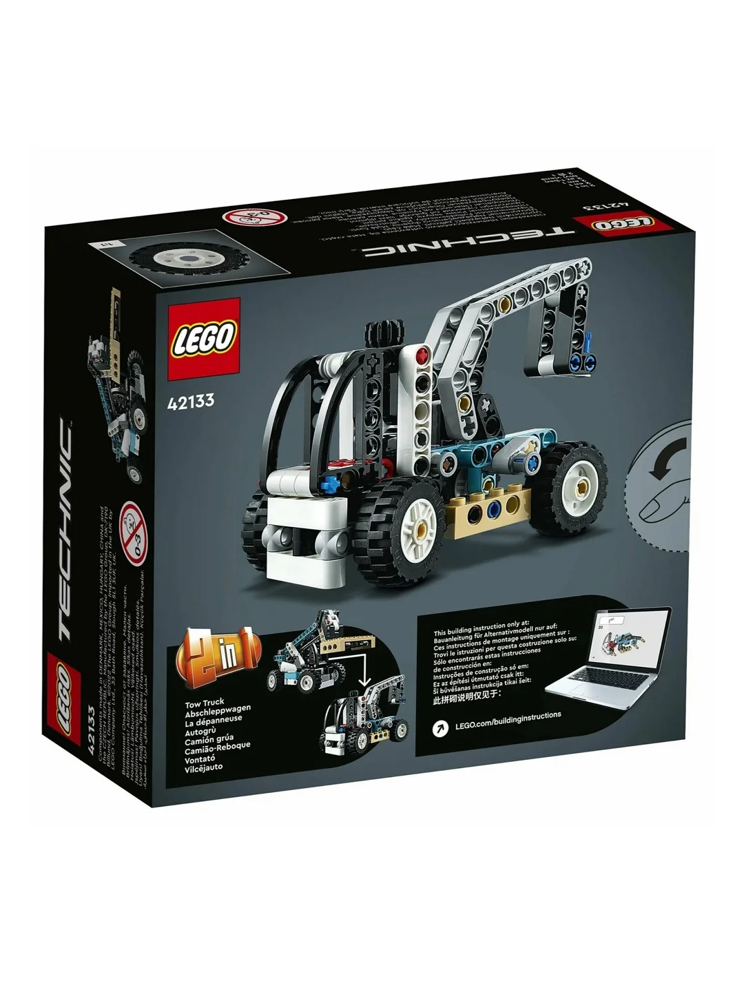 Конструктор LEGO Technic, 42133, "Телескопический погрузчик"