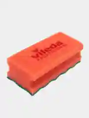 Красный губки для посуды Vileda Professional Пур Актив, абразивный слой, 2 штуки