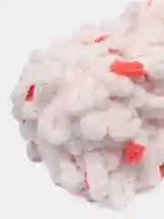 Коралловый меланж пряжа Alize Puffy Color, петельки большие, 100 г, 9 м