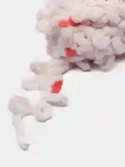 Коралловый меланж пряжа Alize Puffy Color, петельки большие, 100 г, 9 м