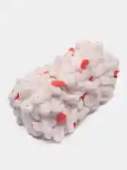 Коралловый меланж пряжа Alize Puffy Color, петельки большие, 100 г, 9 м