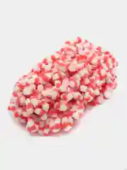 Кораллово-розовый пряжа Alize Puffy Color, петельки большие, 100 г, 9 м