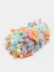Рыжий пряжа Alize Puffy Color, петельки большие, 100 г, 9 м
