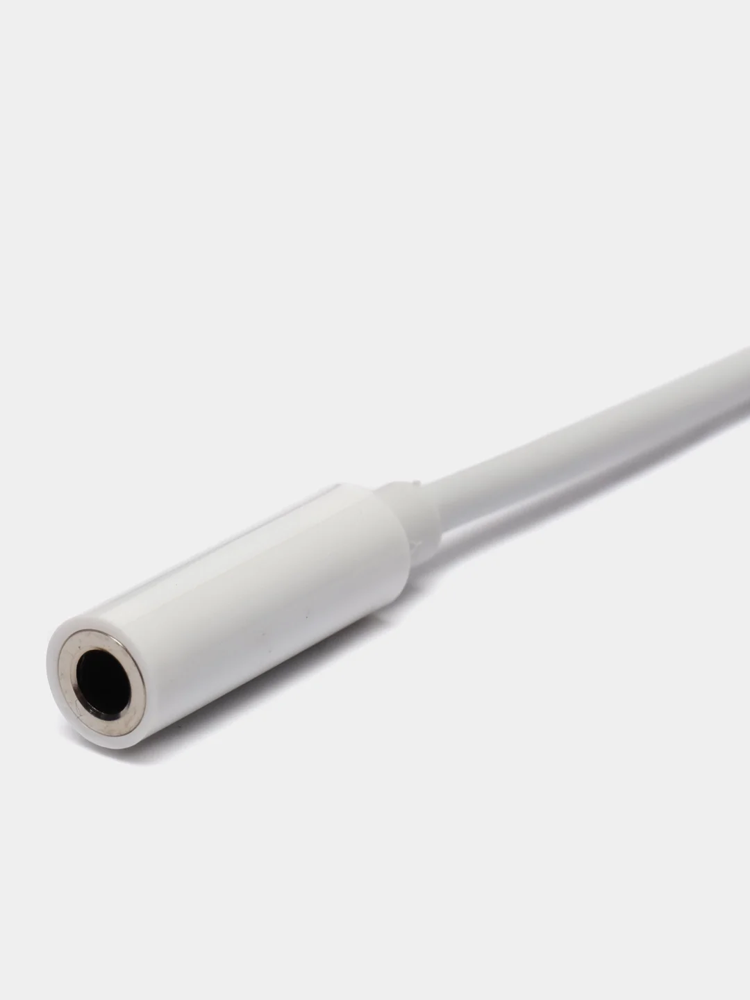 Белый переходник для Android USB Type-C, аудио-разъём jack 3.5 mm, кабель для наушников AUX