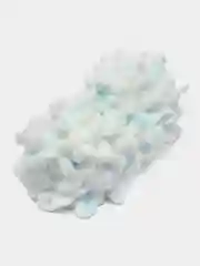 Лазурный пряжа Alize Puffy Color, петельки большие, 100 г, 9 м