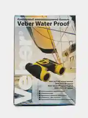 Бинокль Veber WP 10x25 черный/желтый
