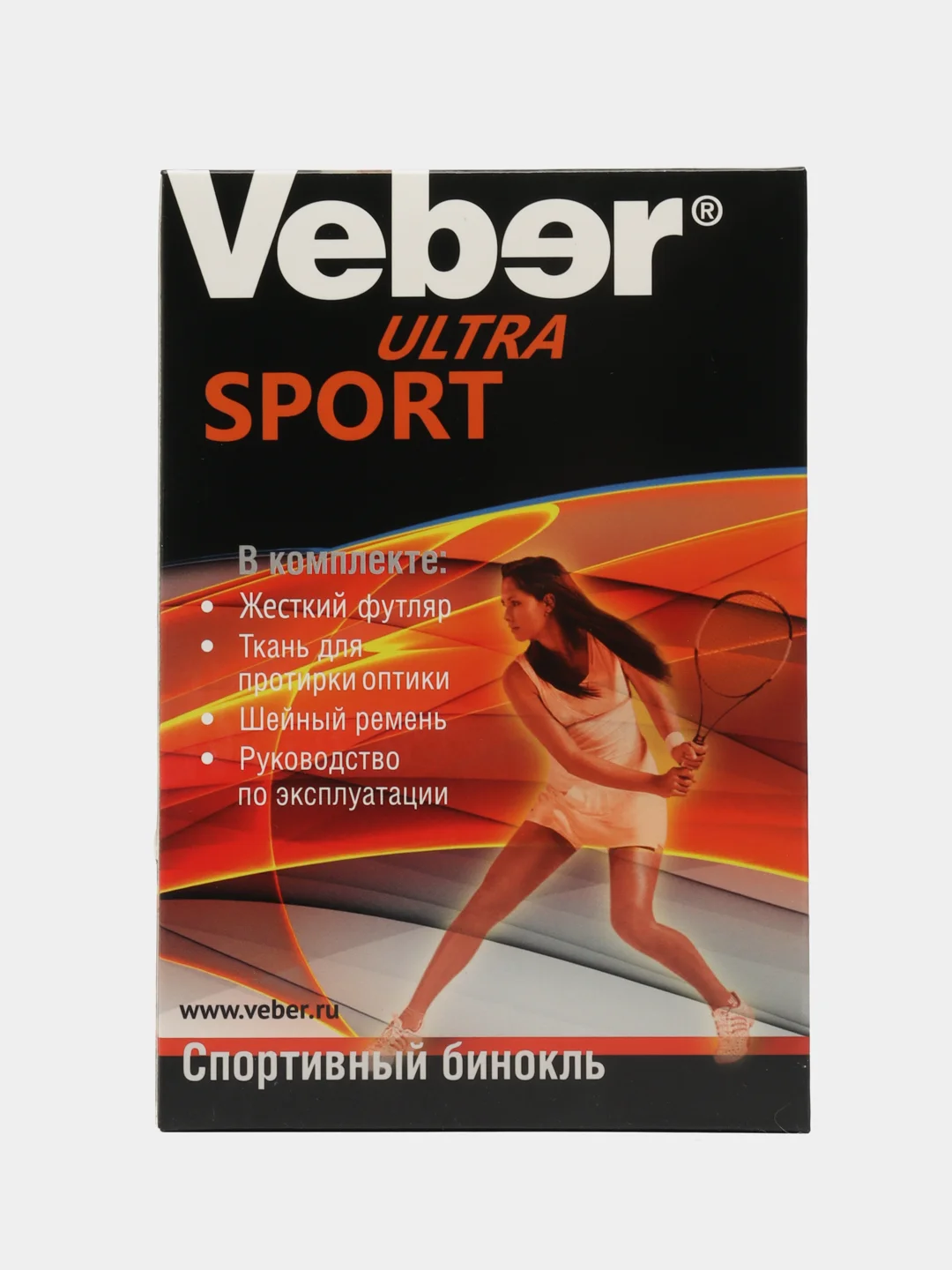 Бинокль Veber Ultra Sport БН 12x25 черный