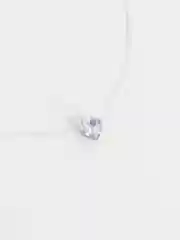 Ледяной чокер на леске, с подвеской
