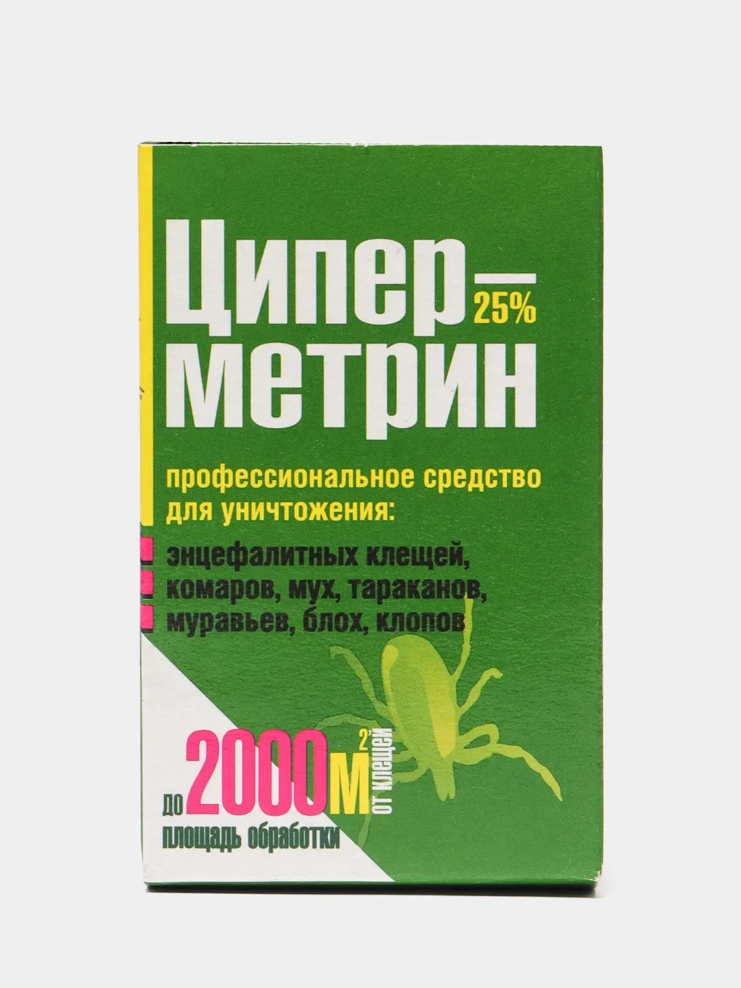Циперметрин 25  средство от тараканов, клопов, клещей, муравьев, блох, комаров, насекомых