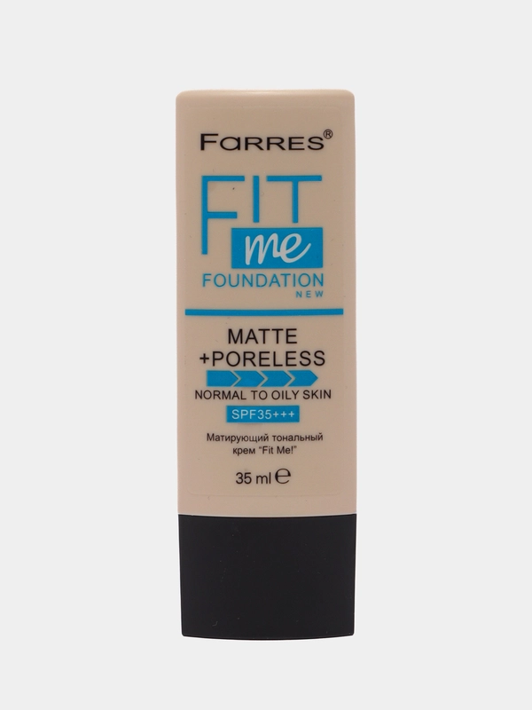 Матирующий тональный крем с spf 35+ Farres Fit Me, тон 103