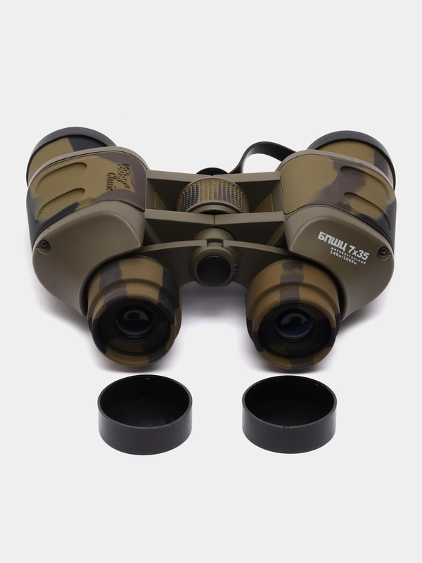 Бинокль Veber Classic БПШЦ 7x35 VRWA широкоугольный, камуфлированный