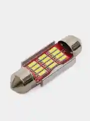 Лампа автомобильная в плафон освещения 36mm 12LED 4014