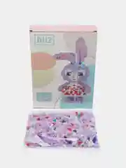 Серый меланж конструктор из миниблоков Magic Block 3D