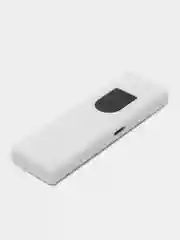 Белый зажигалка электронная  USB