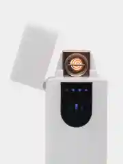 Белый зажигалка электронная  USB