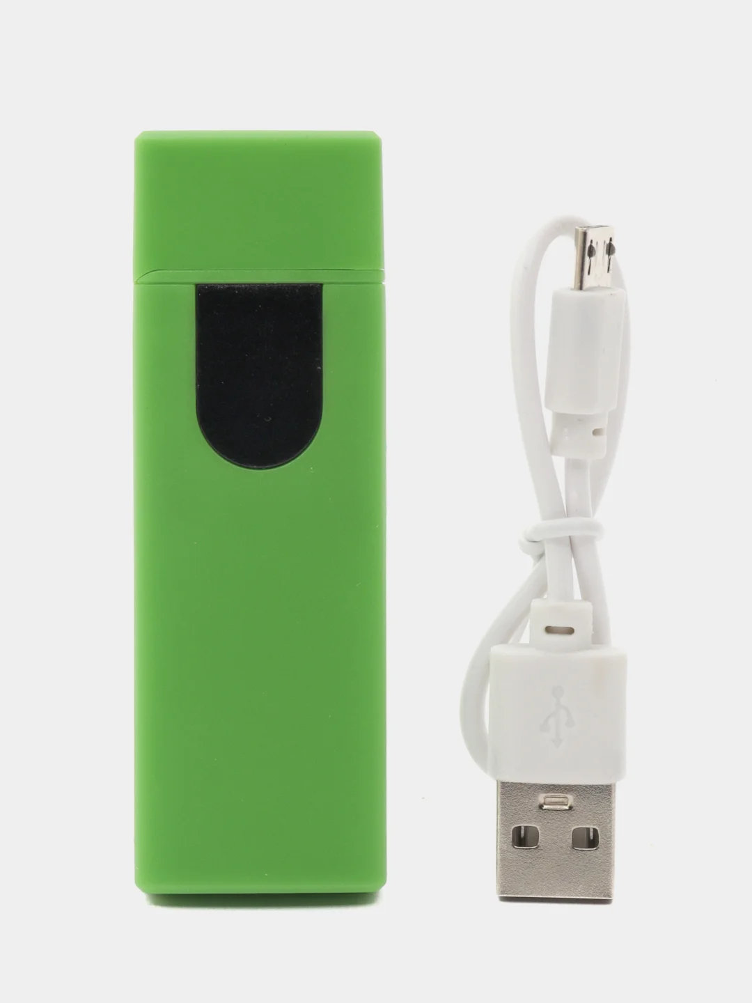 Зеленый зажигалка электронная  USB