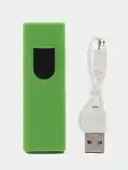 Зеленый зажигалка электронная  USB